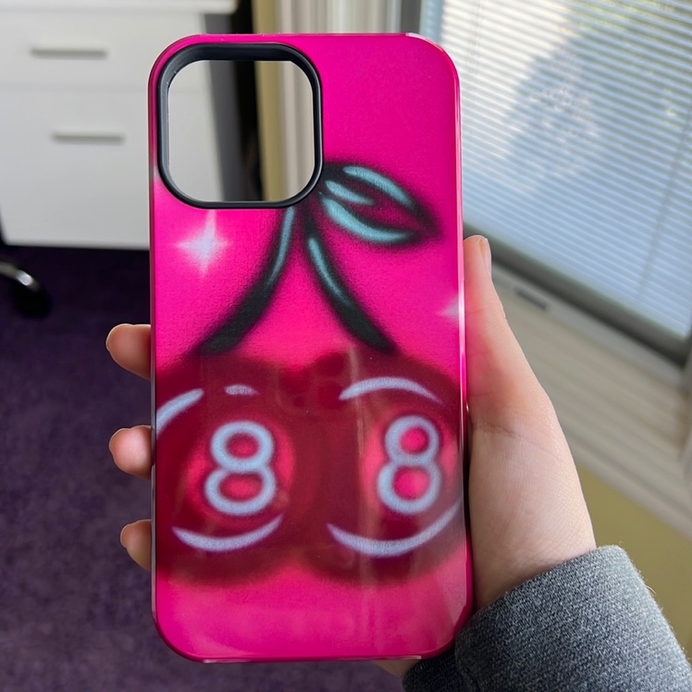 iPhone 13 Pro Max Cherry airbrush CamAir apparel phone case
